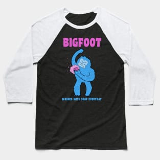 Bigfoot And His Best Buddy, Soap Baseball T-Shirt